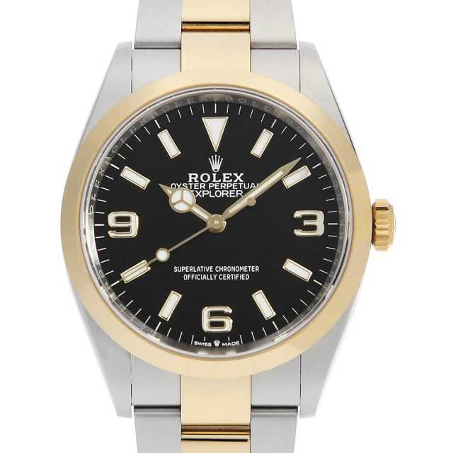 124273 ブラック ROLEX（ロレックス）エクスプローラー36 中古