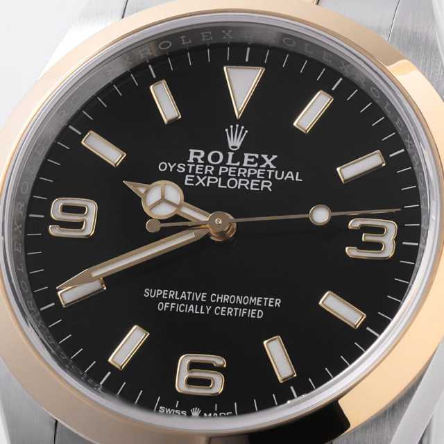 124273 ブラック ROLEX（ロレックス）エクスプローラー36 中古