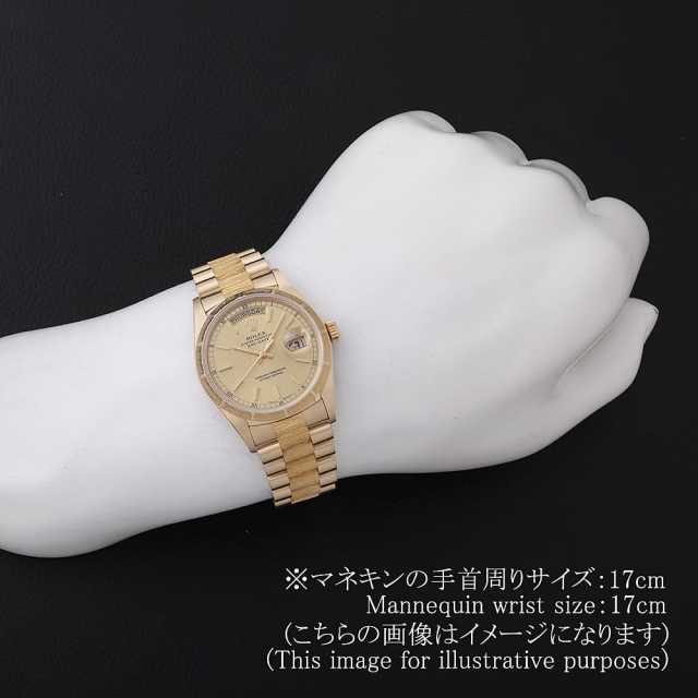 18078 シャンパン ROLEX（ロレックス）デイデイト バーク 中古