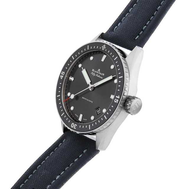 5000-1110-B52A ブラック BLANCPAIN（ブランパン）フィフティファゾム  