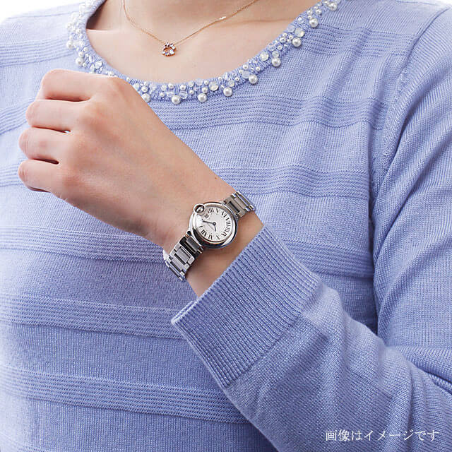 W69010Z4 シルバー Cartier（カルティエ）バロンブルー SM 中古 | 東京  