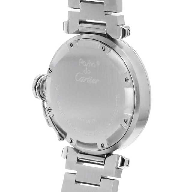 W31078M7 シルバー Cartier（カルティエ）パシャC GMT メリディアン  