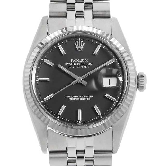 1601 ブラック ROLEX（ロレックス）デイトジャスト アンティーク