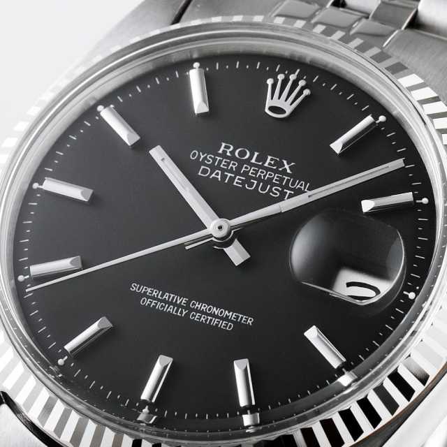 1601 ブラック ROLEX（ロレックス）デイトジャスト アンティーク