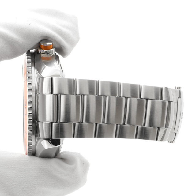 2218.50 ブラック OMEGA（オメガ）シーマスター プラネットオーシャン