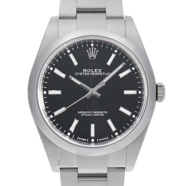 114300 ブラック ROLEX（ロレックス）オイスターパーペチュアル 39  