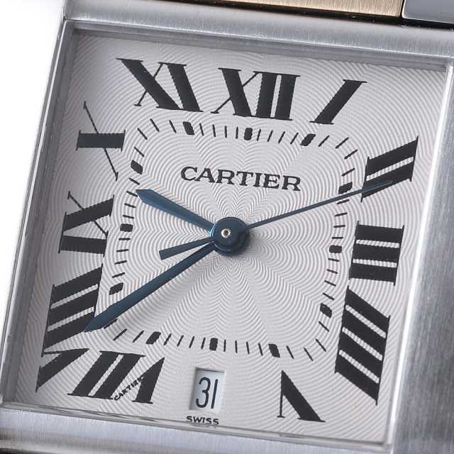 カルティエ タンクフランセーズ W51005Q4 メンズ 中古