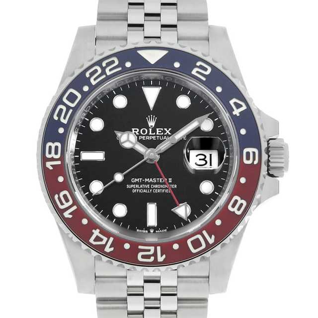 ロレックス GMTマスター 126710BLRO メンズ 中古