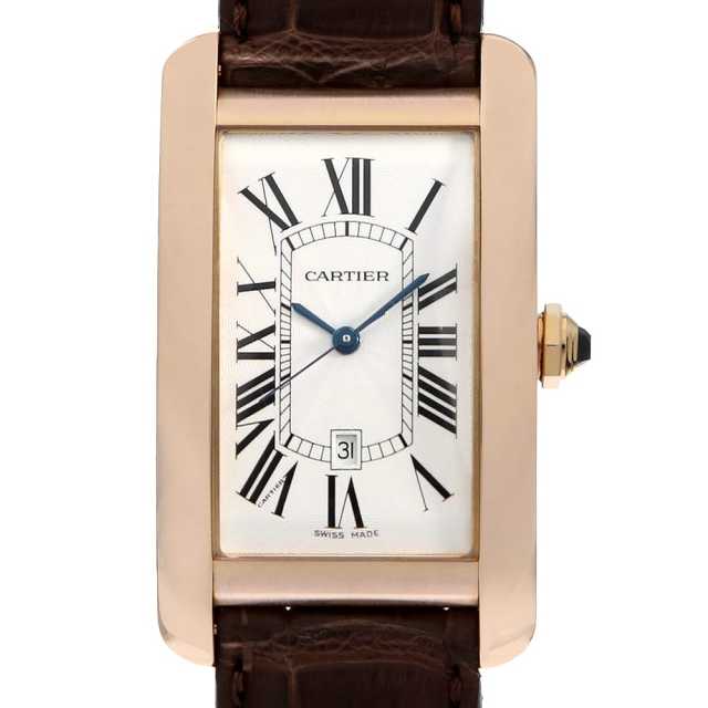 カルティエ タンクアメリカン W2609156 メンズ 中古