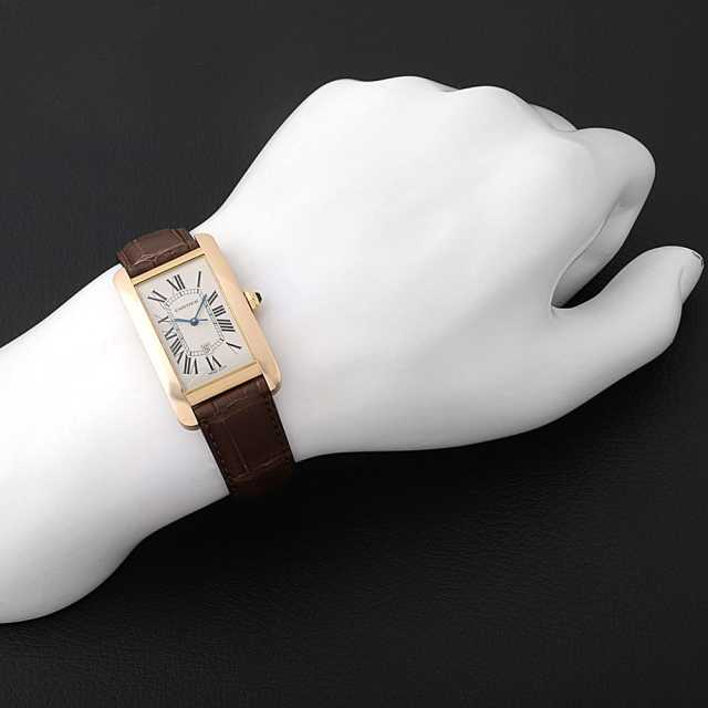 カルティエ タンクアメリカン W2609156 メンズ 中古