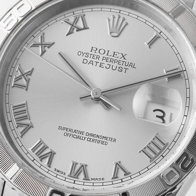 16264 グレー ROLEX（ロレックス）デイトジャスト