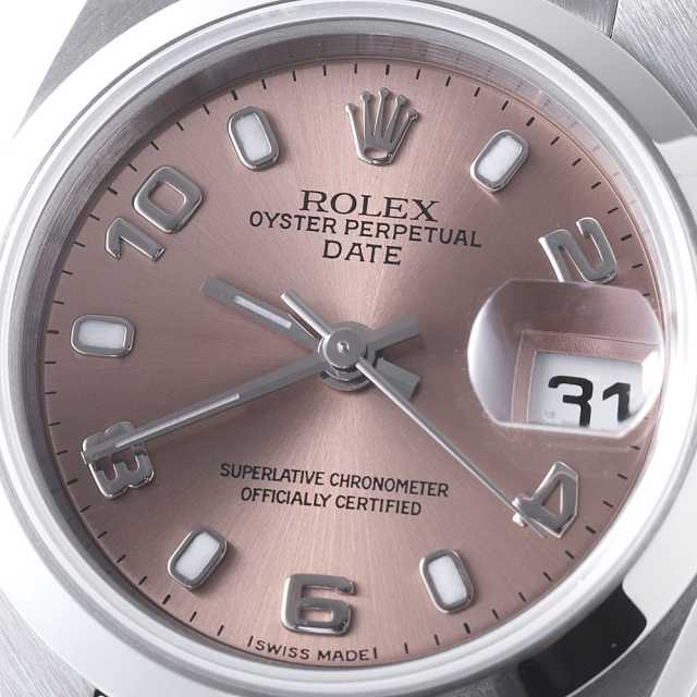79160 ピンク ROLEX（ロレックス）オイスターパーペチュアル デイト  