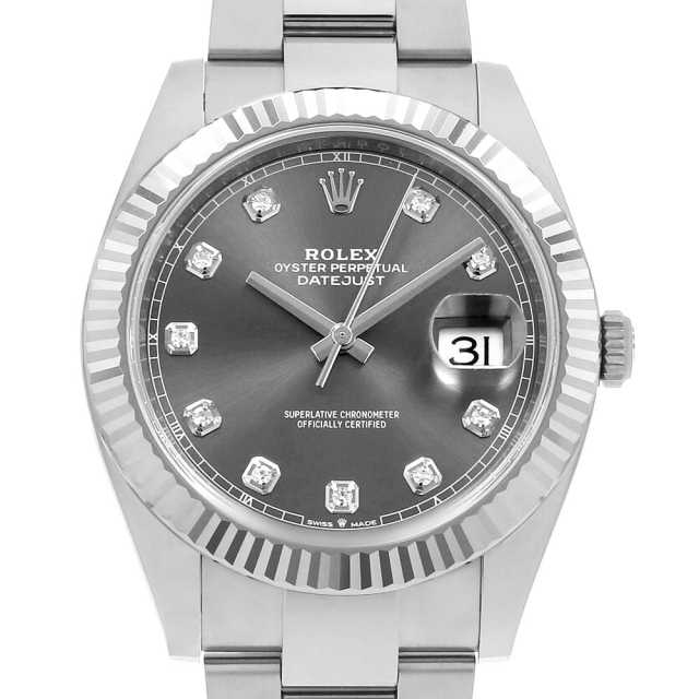 ロレックス ROLEX デイトジャスト41 腕時計 メンズ【中古  