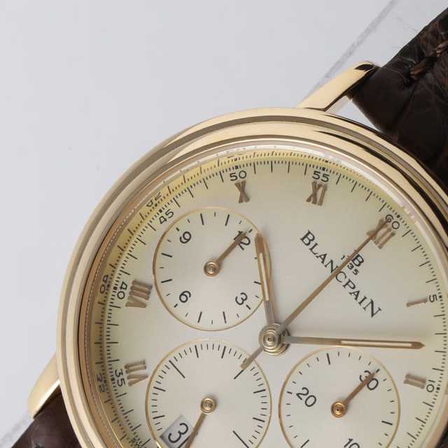 1185-3318-55 シルバー BLANCPAIN（ブランパン）ヴィルレ クロノグラフ