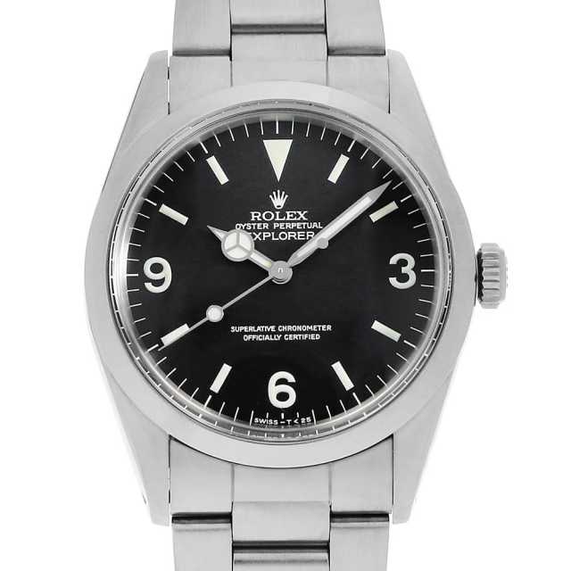 1016 ブラック ROLEX（ロレックス）エクスプローラー cal.1570 ハック  