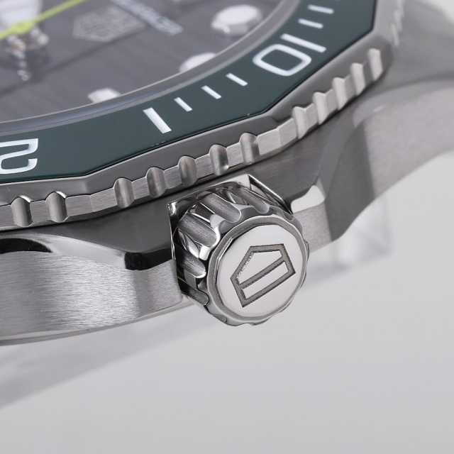 【＊1/1迄出品＊／＊ステンレスベルト付】TAG Heuer アクアレーサー WBP5116.BA0013 グリーン TAG Heuer（タグホイヤー）アクア