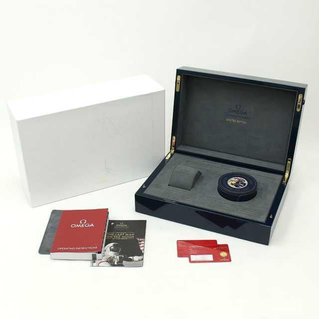 OMEGA スピードマスター アポロ17号 ボックスと付属品セット オメガ OMEGA スピードマスター ムーンウォッチ プロフェッシ
