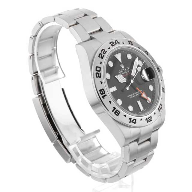216570 ブラック ROLEX（ロレックス）エクスプローラーII 中古