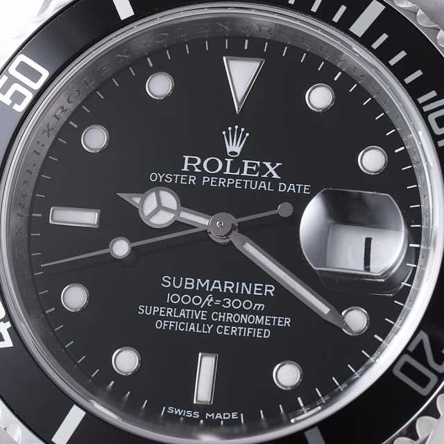 16610 ブラック ROLEX（ロレックス）サブマリーナ デイト 中古 | 東京  