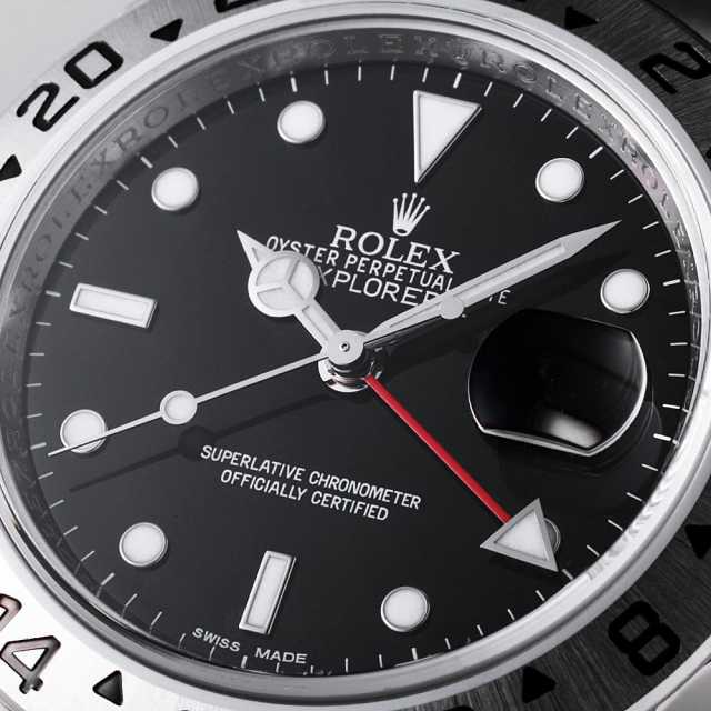 Rolex ロレックス ナイロンジャケット ノベリティ 非売品 16570 ブラック ROLEX（ロレックス）エクスプローラーII 中古