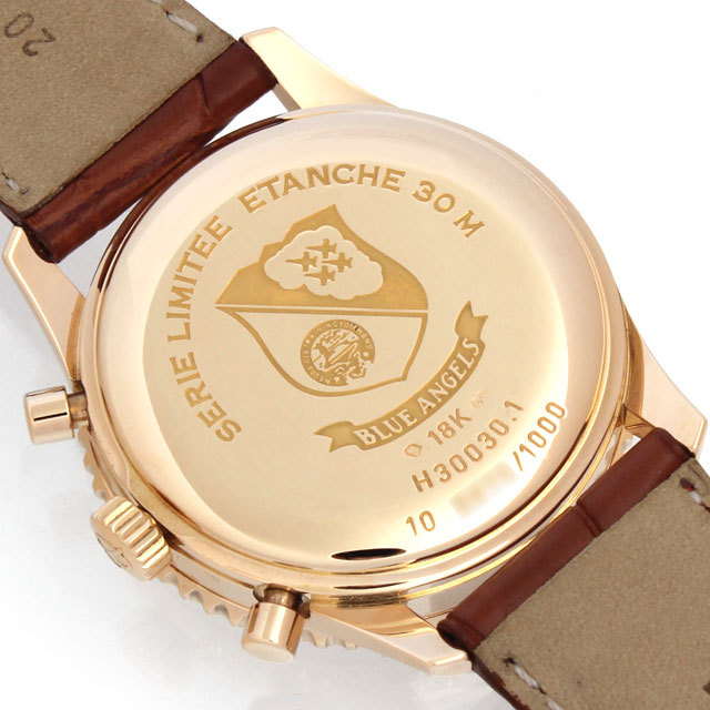 ナビタイマー モンブリラン ブルーエンジェルス 世界限定1000本 H30030.1 サブ画像２