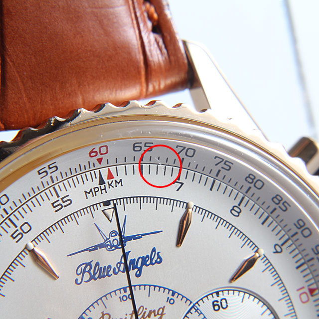 ナビタイマー モンブリラン ブルーエンジェルス 世界限定1000本 H30030.1 サブ画像４