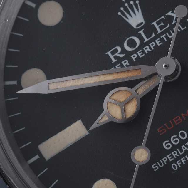 1680 ブラック ROLEX（ロレックス）サブマリーナ デイト 赤サブ ハック