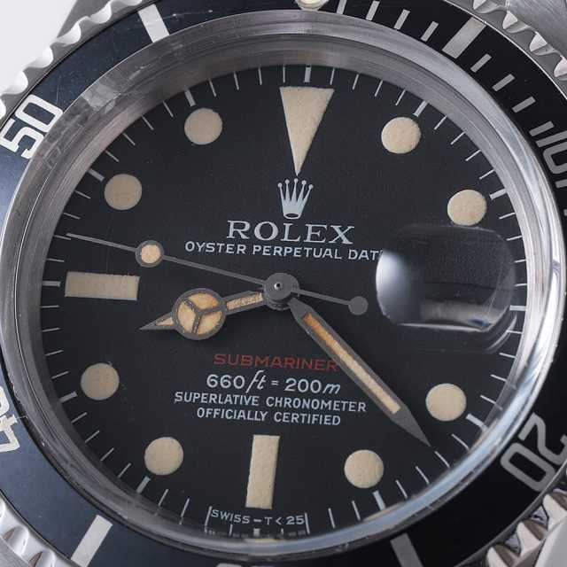 YUNAさま専用 ROLEX ロレックス サブマリーナ 1680 赤サブ文字盤 ロレックス 赤サブマリーナ Ref-1680 Mark-1 Patina Dial（RS-11／1969