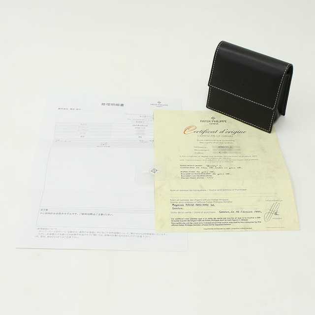 パテックフィリップ ゴールデンエリプス 4764/11G レディース 中古