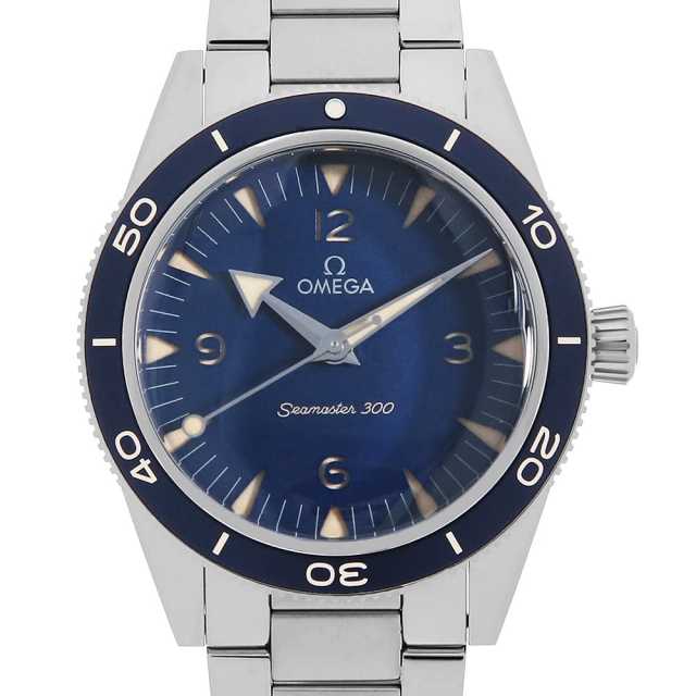 234.30.41.21.03.001 ブルー OMEGA（オメガ）シーマスター300  