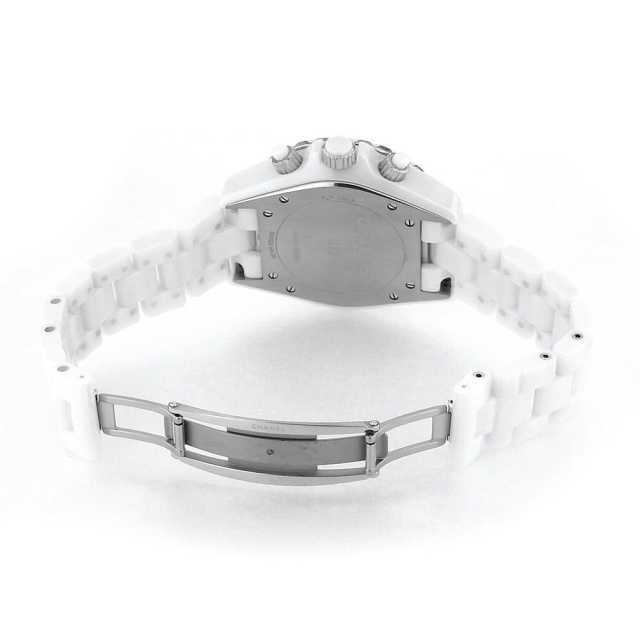 CHANEL シャネル J12 クロノグラフ 9Pダイヤ H2009 中古 メンズ