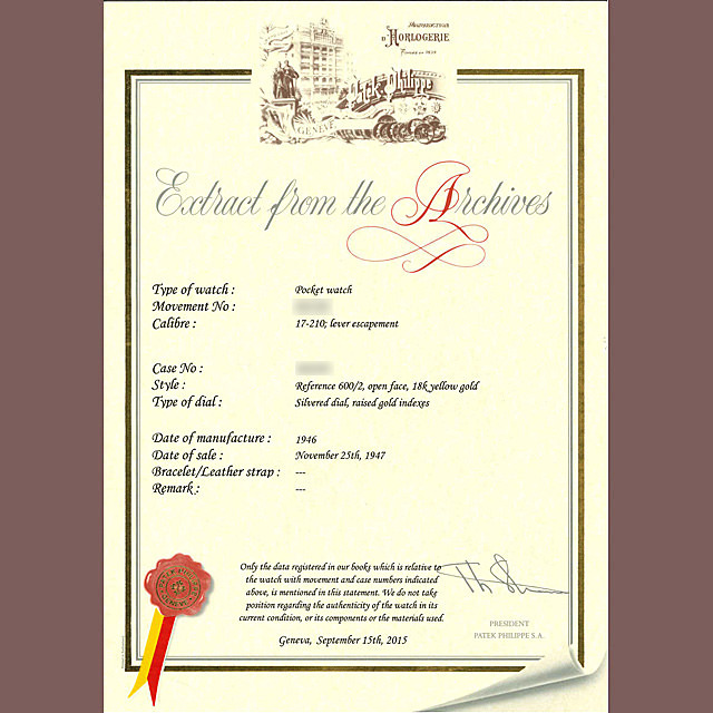 ポケットウォッチ 600/2J サブ画像５