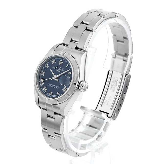 79190 ブルー ROLEX（ロレックス）オイスターパーペチュアルデイト  