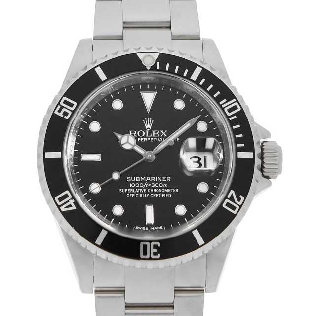 16610 ブラック ROLEX（ロレックス）サブマリーナ デイト 中古 | 東京  