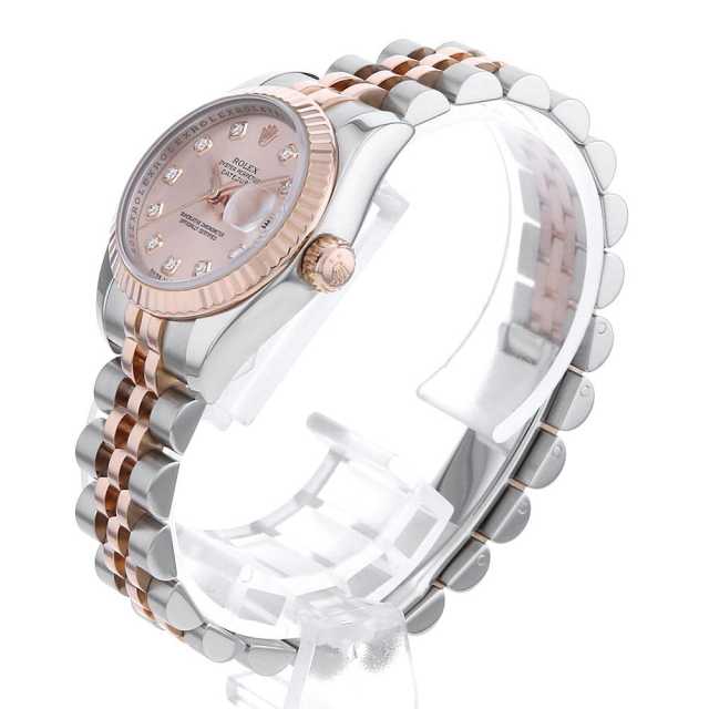179171G ピンク ROLEX（ロレックス）デイトジャスト 10Pダイヤ