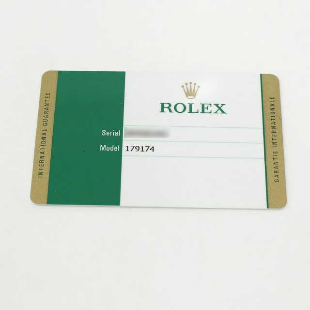 ロレックス デイトジャスト 179174 レディース 中古