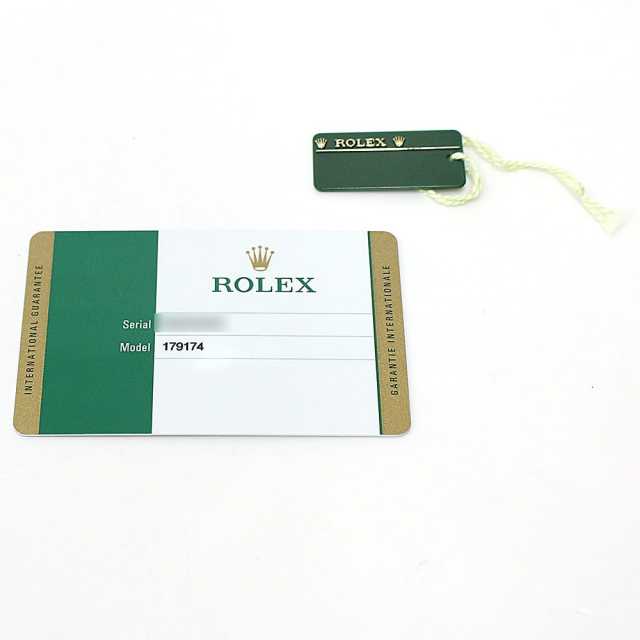 ロレックス デイトジャスト 179174 レディース 中古