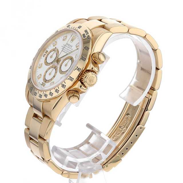 16528G ホワイト ROLEX（ロレックス）コスモグラフ デイトナ 8P