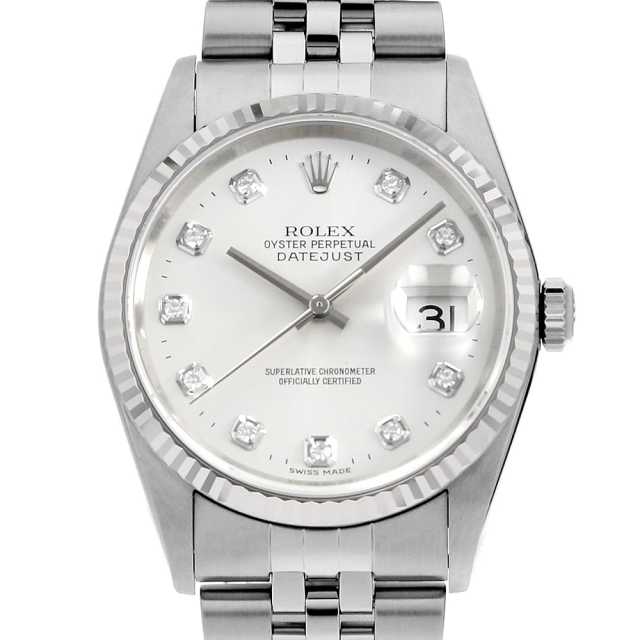 ROLEX Datejust 16234G Men's Used
