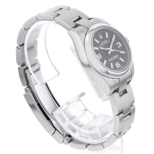 176200 ブラック ROLEX（ロレックス）オイスターパーペチュアル 中古
