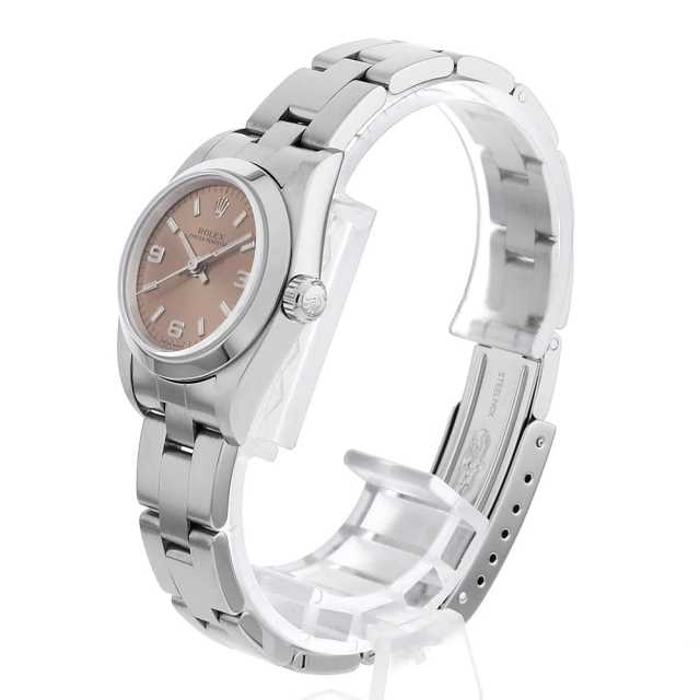 ロレックスオイスターパーペチュアル 76080 76080 ピンク ROLEX（ロレックス）オイスターパーペチュアル 中古