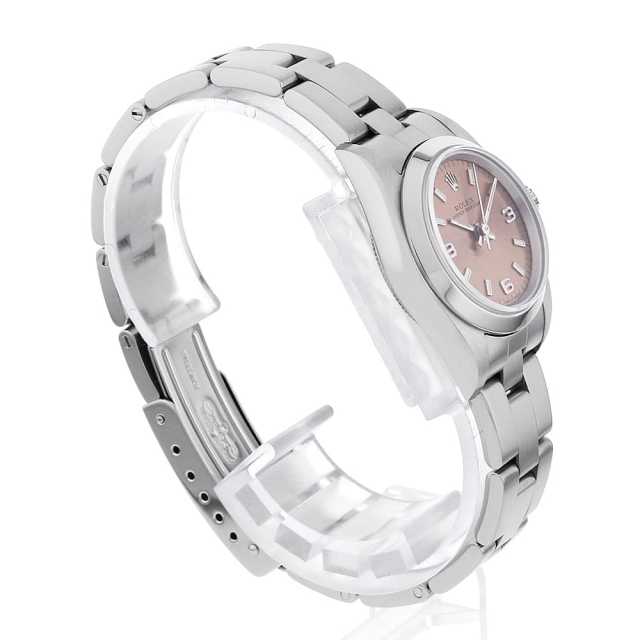 Ｅ４-54)美品稼働 ロレックス 76080 オイスターパーペチュアル 76080 ブラック ROLEX（ロレックス）オイスターパーペチュアル 中古