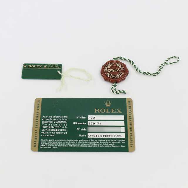ロレックス デイトジャスト 179171NG レディース 中古