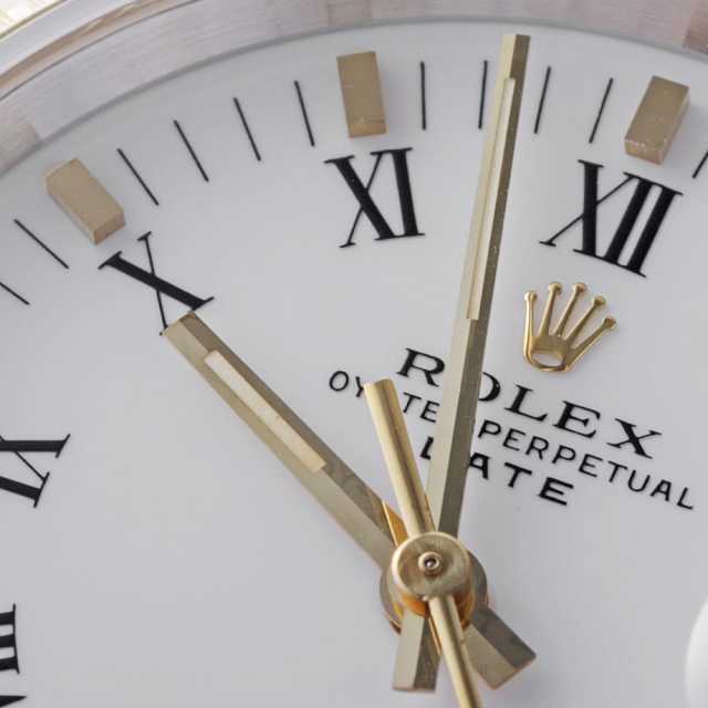 15223 ホワイト ROLEX（ロレックス）オイスターパーペチュアル デイト