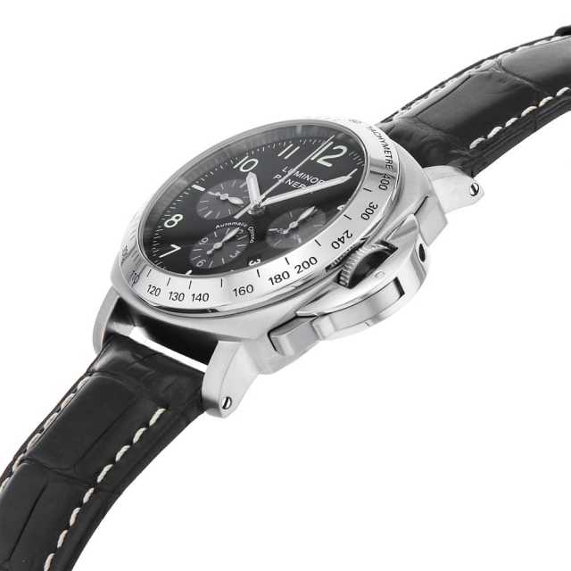 パネライ ルミノール クロノ PAM00162 PAM00162 ブラック PANERAI（パネライ）ルミノール クロノグラフ