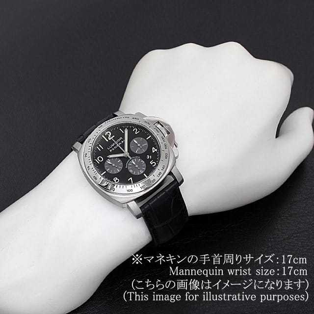 パネライ ルミノール クロノ PAM00162 PAM00162 ブラック PANERAI（パネライ）ルミノール クロノグラフ