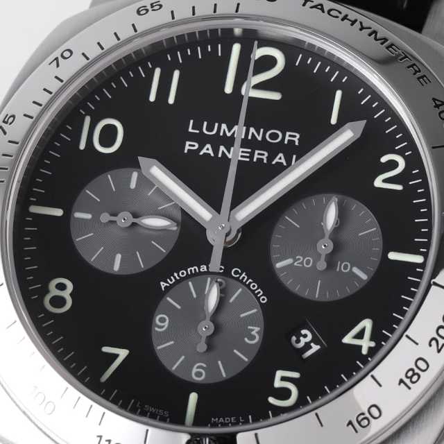 PAM00162 ブラック PANERAI（パネライ）ルミノール クロノグラフ