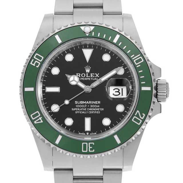 126610LV ブラック ROLEX（ロレックス）サブマリーナ デイト 中古  