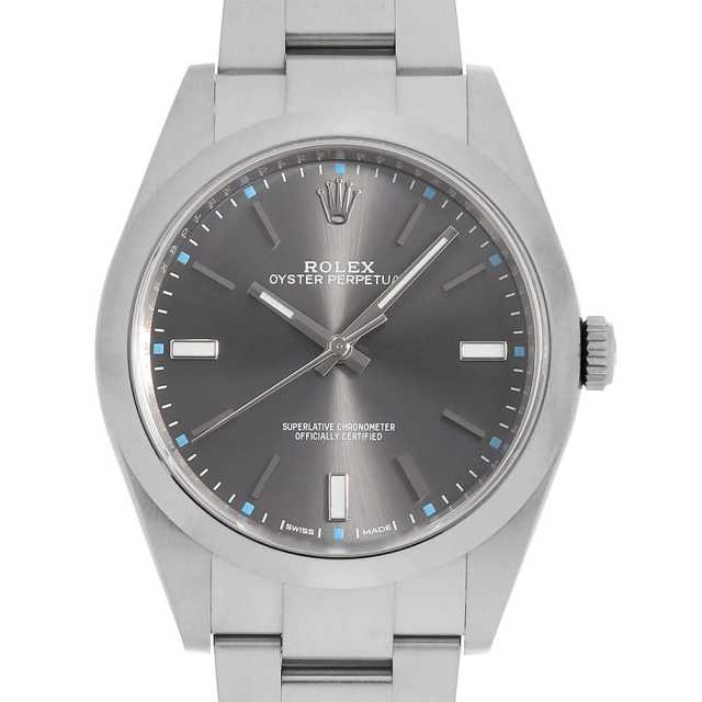 114300 スレート ROLEX（ロレックス）オイスターパーペチュアル 39