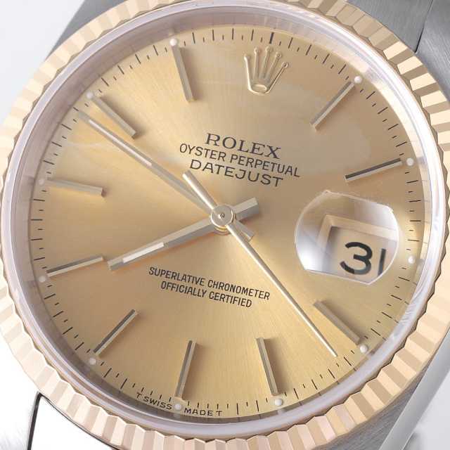 16233 シャンパン ROLEX（ロレックス）デイトジャスト 中古